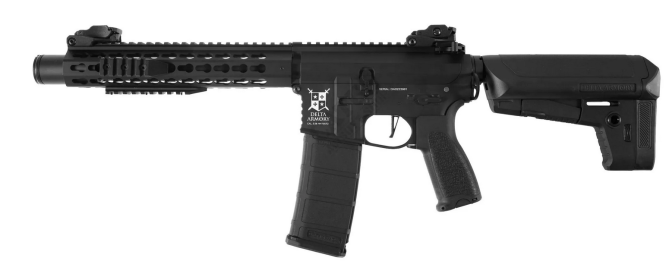 Delta Armory AR15 ALPHA Keymod 10" Black 0,5 Joule AEG
